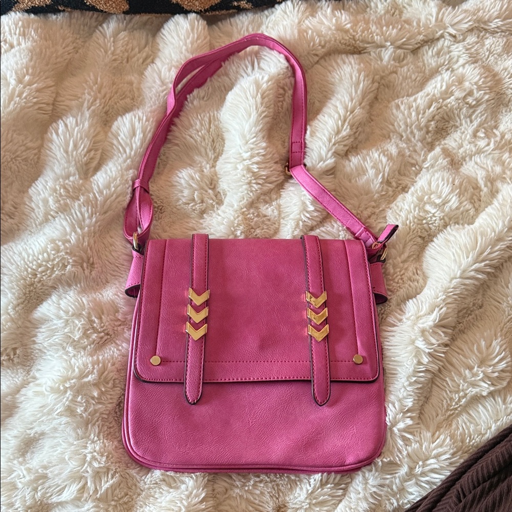Stylish Pink Shoulder Bag